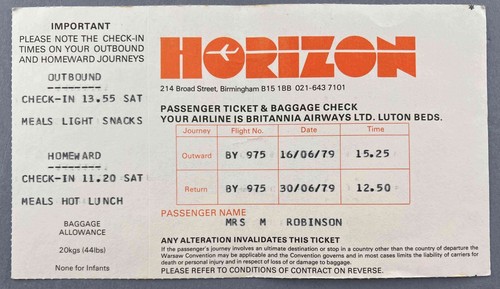 Horizon holidays britannia - horizon,