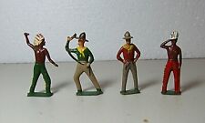 4 Vintage Cresent lead Cowboys and Indians