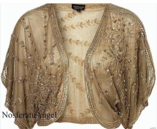 Topshop gold shrug - topshop,