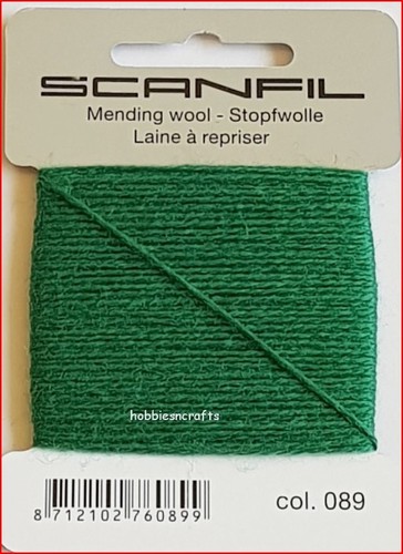Fed green scanfil thread - green, for