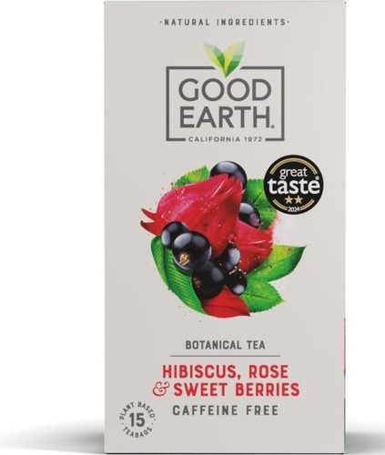 Good earth tea - good,