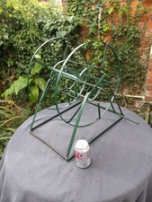 Vintage Metal Garden Hose Pipe Reel / Electrical Cable Reel / Garden Ornament