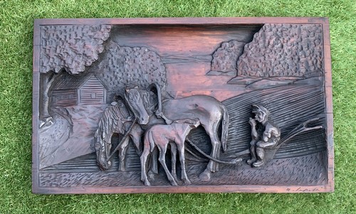 Antique old signed - deep, hand
