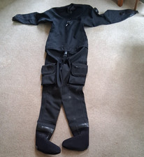 Otter Atlantic Membrane Dry Suit - Ladies Size 10-12 - With Boots, Bag & Hose