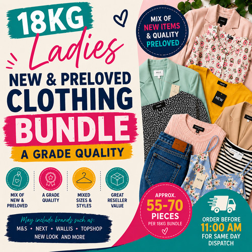 18kg ladies clothing - 18kg,