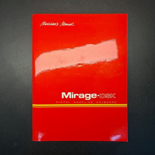 Vintage ensoniq mirage dsk - vintage,
