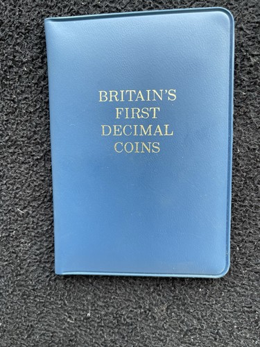 Britains first decimal coins - first,