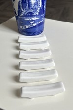 Royal Doulton white Chopstick Rest Set Of 6