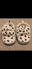 Leopard print baby shoes - print, 3-6