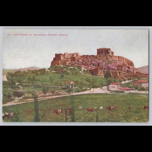Postcard the prison - prison, of
