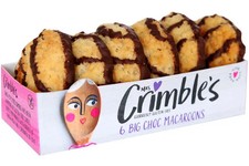 6 Big Chocolate Macaroons