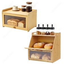 Large bread bins - bins, natural
