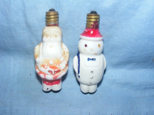 Christmas figural light bulb - figural,