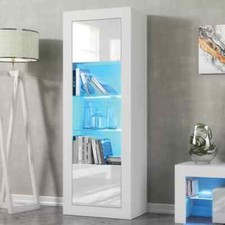 White High Gloss LED Tall