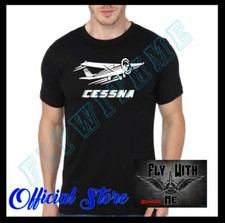 CESSNA BLACK  T-SHIRT CESSNA
