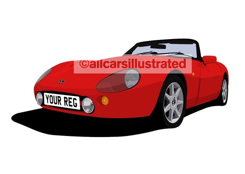 Tvr griffith graphic - graphic, art