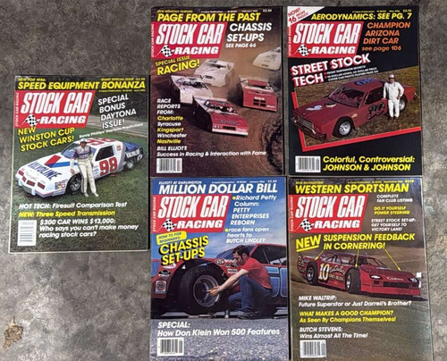 Stock car racing - stock, 1986