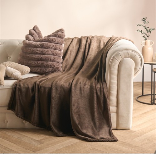 Supersoft fleece throw - supersoft, in