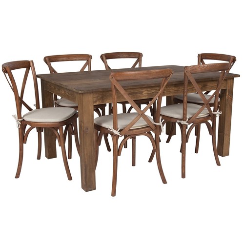 Flash furniture piece - furniture, dining
