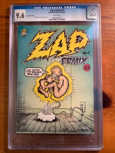 Zap comix cgc 2nd - zap,
