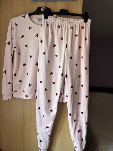 George asda pink heart velour - george,