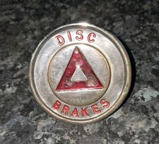 Vintage Genuine Jaguar Mk 2 Rear Bumper Disc Brakes Bolt On Badge 