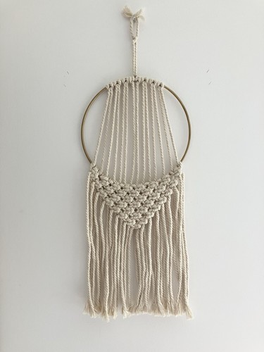 Macrame wall hanging - macrame,
