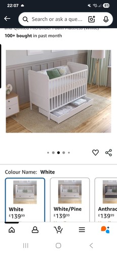 Cot bed for ages - cot,