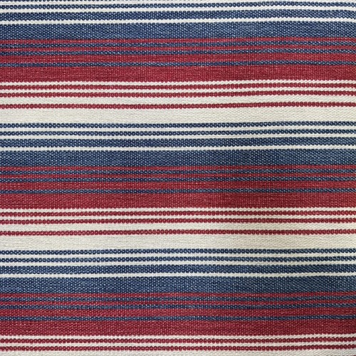 Red white blue woven - red, fabric
