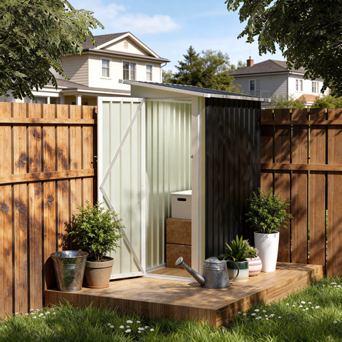 3x2 5ft metal - metal, shed