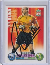 2007/08 TOPPS MATCH ATTAX CARDS HAND SIGNED AUTO AUTOGRAPH PEPE JOSE REINA