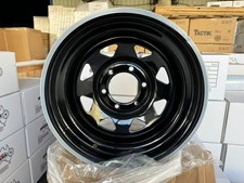 Set of 5 - 16" Black 8" ET -22
