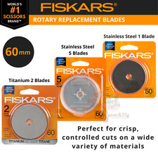 Fiskars 60mm rotary cutter - 60mm,