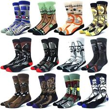 Mens Star Wars Movie Film Cartoon Comic Novelty Character Socks UK 6-11