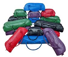 ACCLAIM 2 3 & 4 Lawn Bowl Bowling Bag Synthetic Grain Leather Look Rounded Style