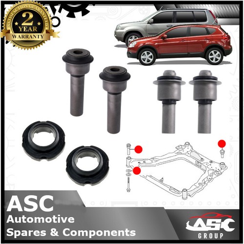 Front subframe bushes - subframe, of