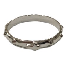 925% Silver Rosario Ring