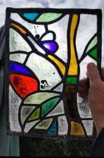 Vintage Coloured Stained