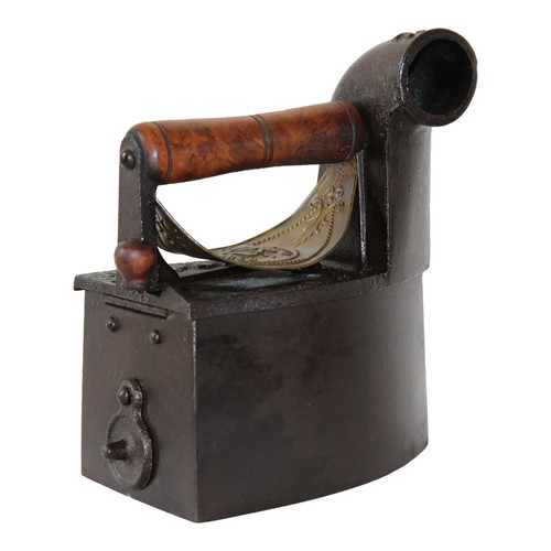 Antique cast iron - cast, charcoal
