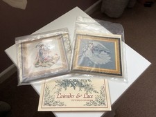 Lavender & Lace Cross Stitch