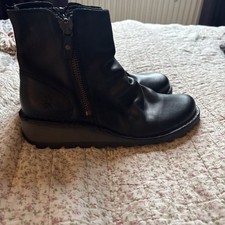 Fly London Mong Boots Size UK