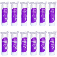 Pretty Cosmetic Pads Cotton Wool Pads Discs Soft & Gentle x12