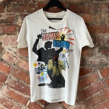 Vintage 80s The James Brown Show Rock Band Tour T-Shirt Rare Screen Stars M