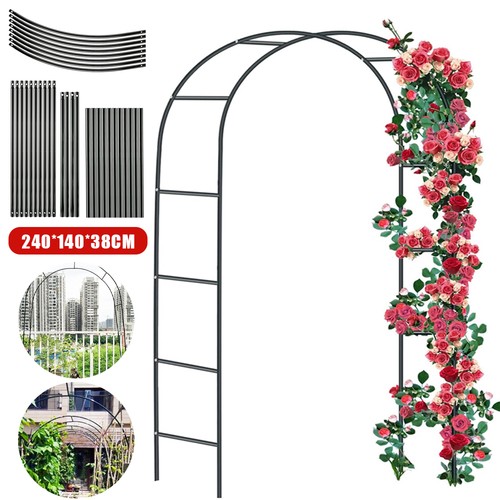 Metal garden arch - 2.4m,