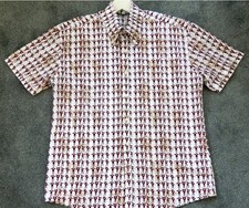 BEN SHERMAN THE BEATLES HELP SHIRT  - COTTON SHORT SLEEVES  MEDIUM  VGC