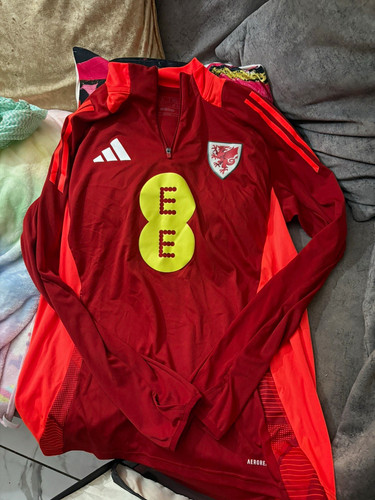 Adidas wales training - wales, red