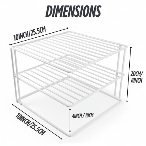 Cupboard organiser tier - cupboard, 3