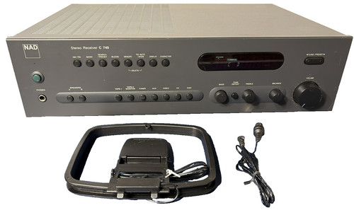 Nad c740 stereo receiver am - c740,