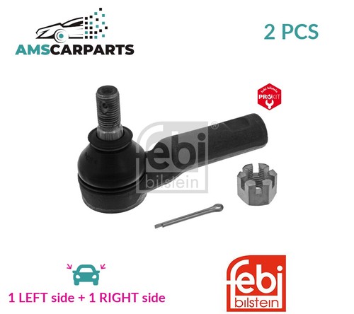 Track rod end rack - track, pair