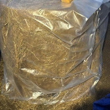 5FT HAY STRAW BIG BAG ROUND BALE COVER PLASTIC WATERPROOF NET TARPAULIN HAYLAGE*